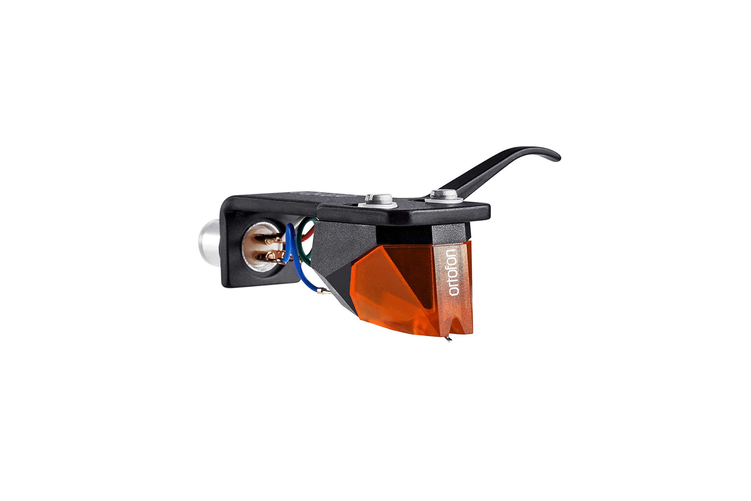 Ortofon 2M Bronze Premounted   2M Bronze Pickup Mounted On Sh 4 Black Headshell | Easy Mount On S Shaped Tone Arms | Bronze/Black